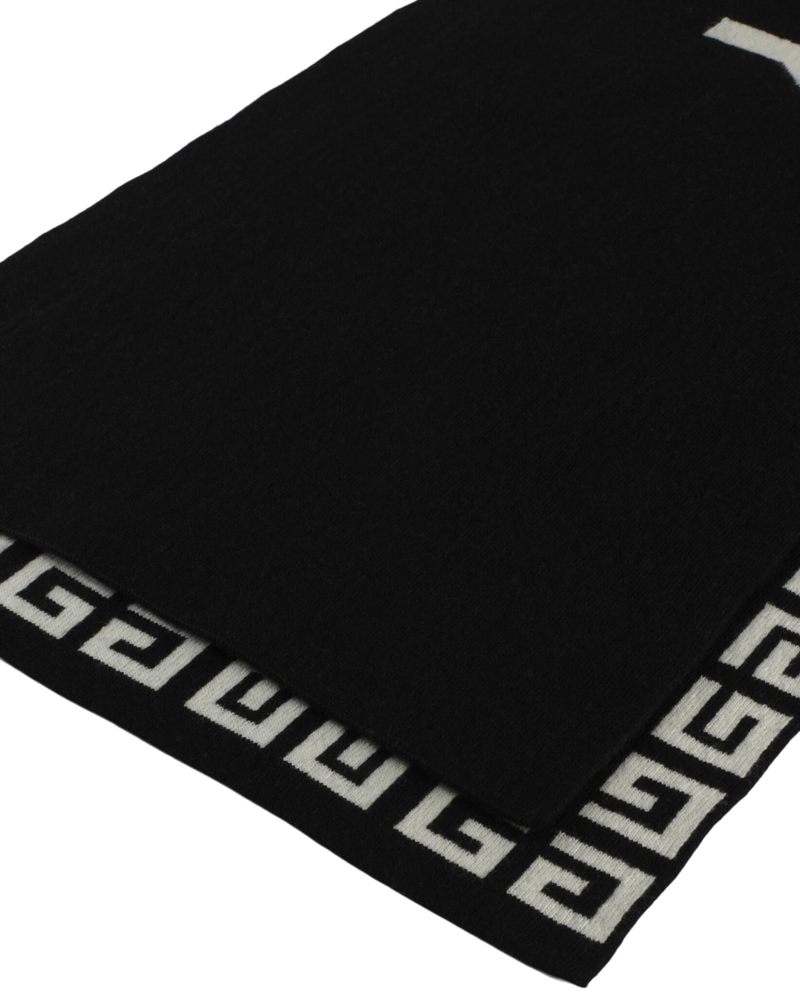Buy Givenchy Double Face 4G Logo Scarf 'Black/White