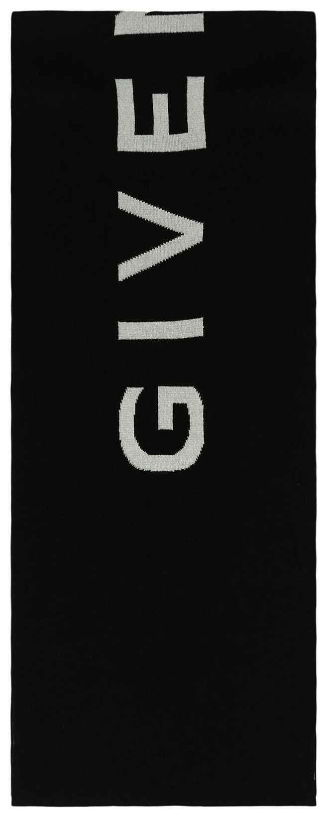Givenchy Double Face 4G Logo Scarf BlackWhite