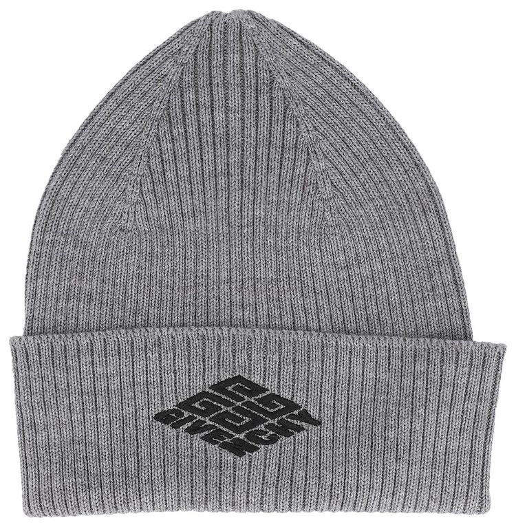 Givenchy Logo Skater Beanie GreyBlack