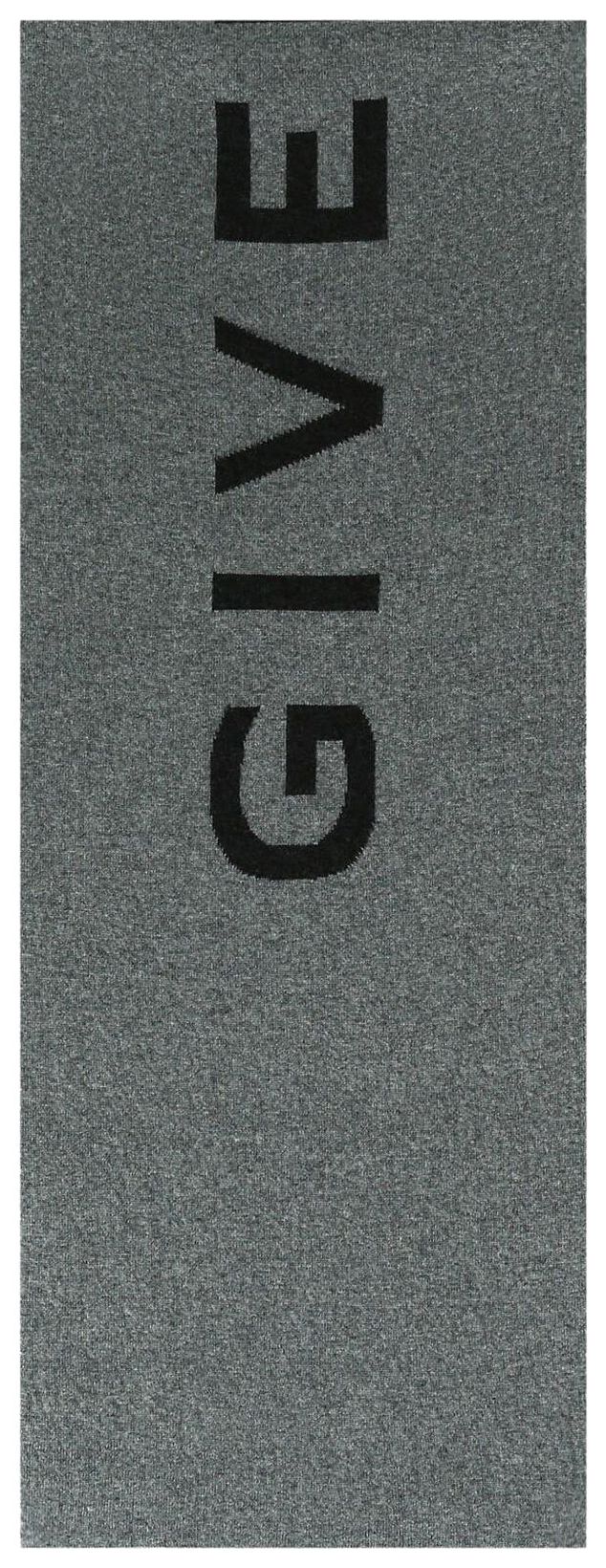 Givenchy Double Face 4G Logo Scarf GreyMulticolor