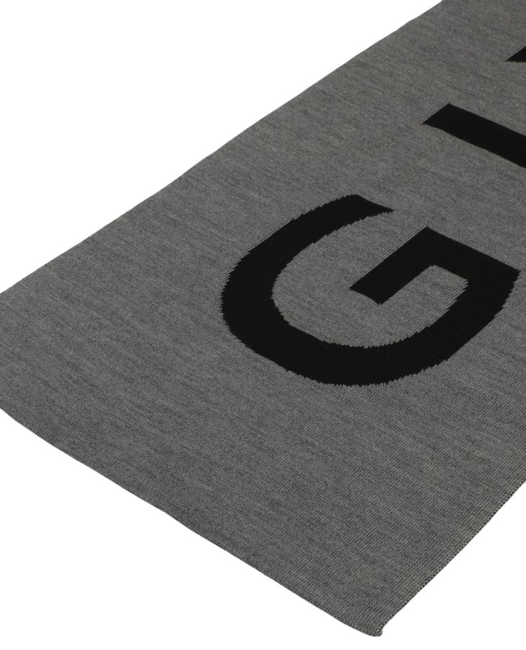 Givenchy Jacquard Logo Scarf Black