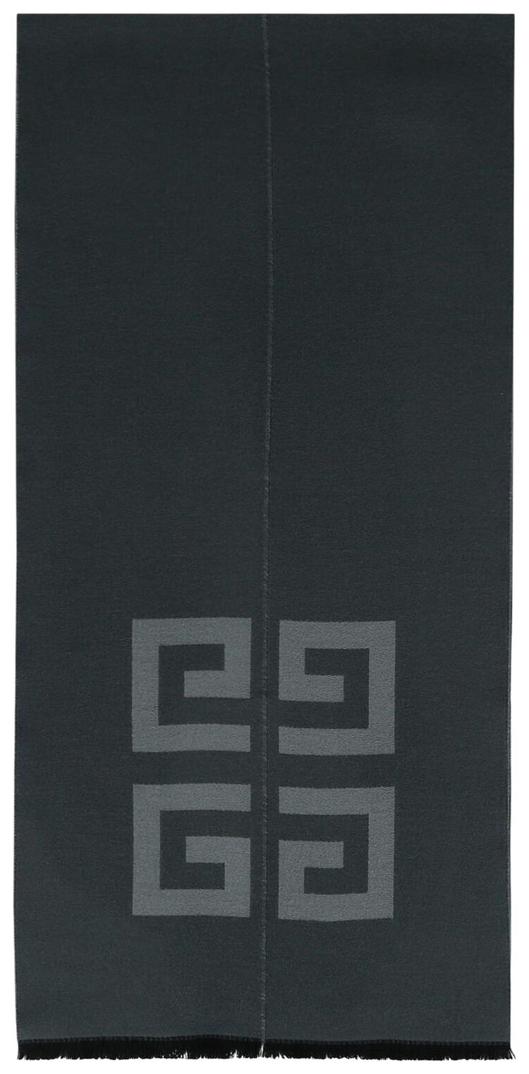 Givenchy Split Logo Scarf Grey