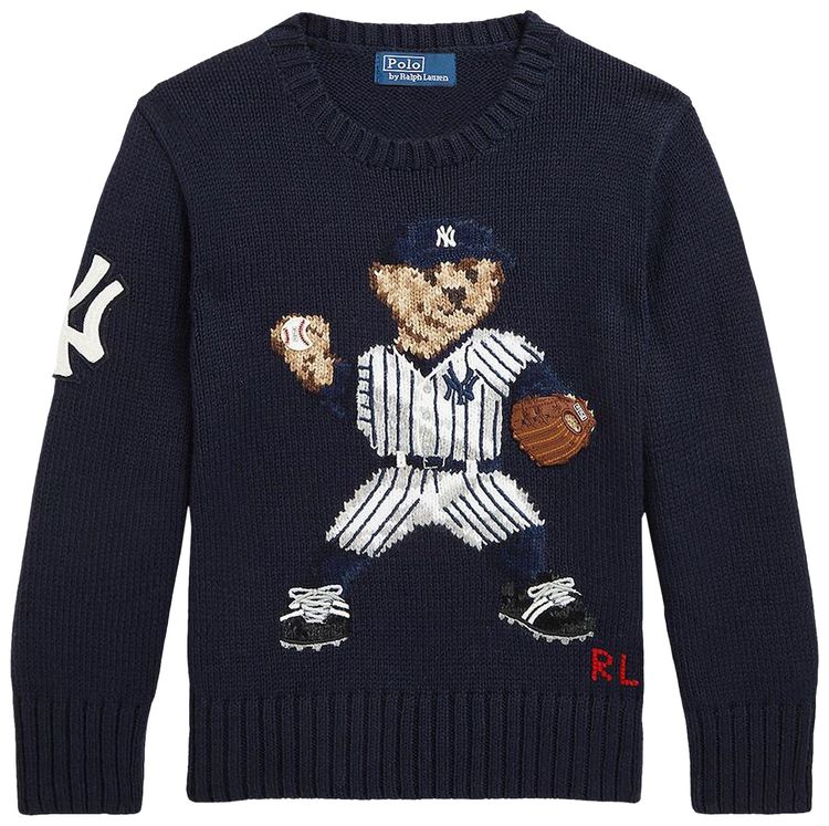Polo by Ralph Lauren x New York Yankees Pullover Sweater Navy