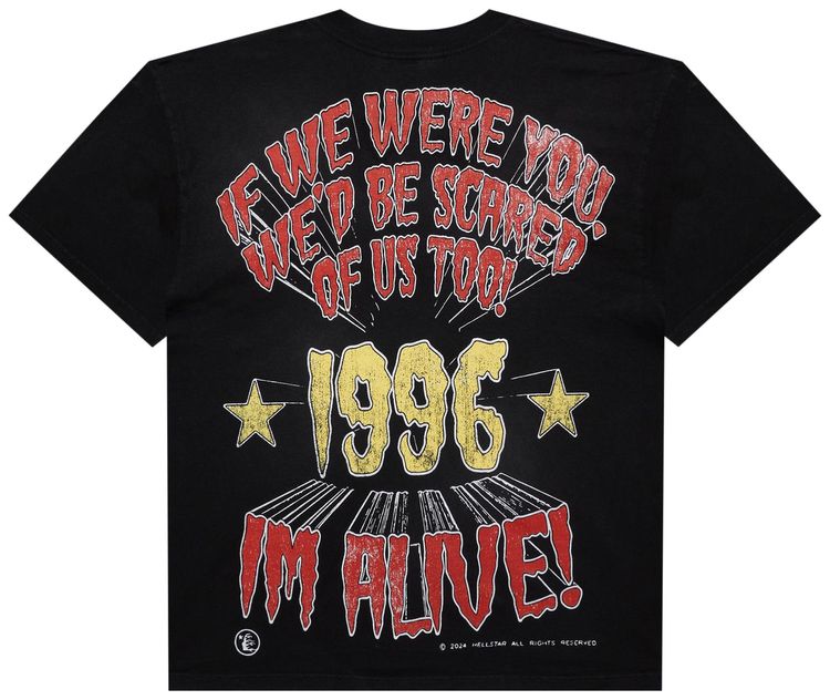 Hellstar Spooky Character T Shirt Black