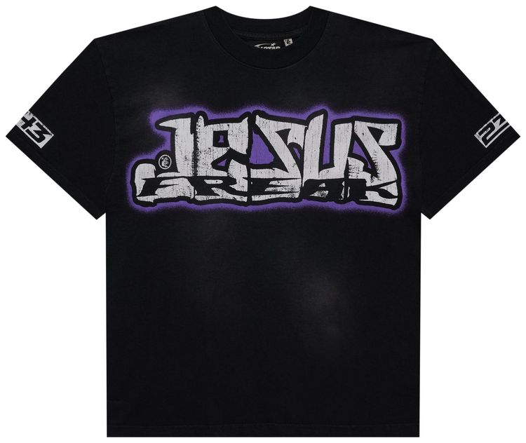 Hellstar Jesus Freak T Shirt Black