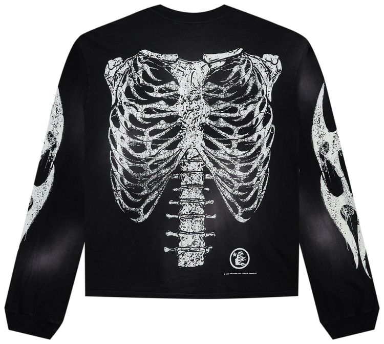 Hellstar Skeleton Long Sleeve Black