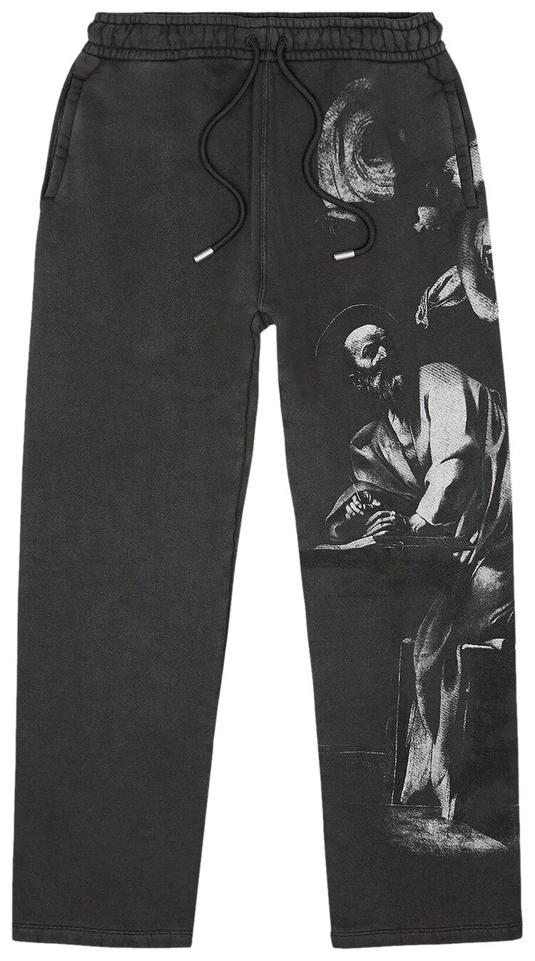 Off White St Matthew Sweatpants BlackGrey