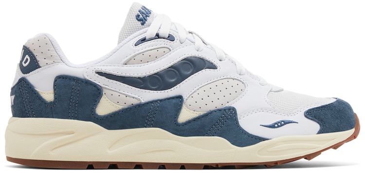 Saucony Grid Shadow 2 Ivy Prep   White Navy