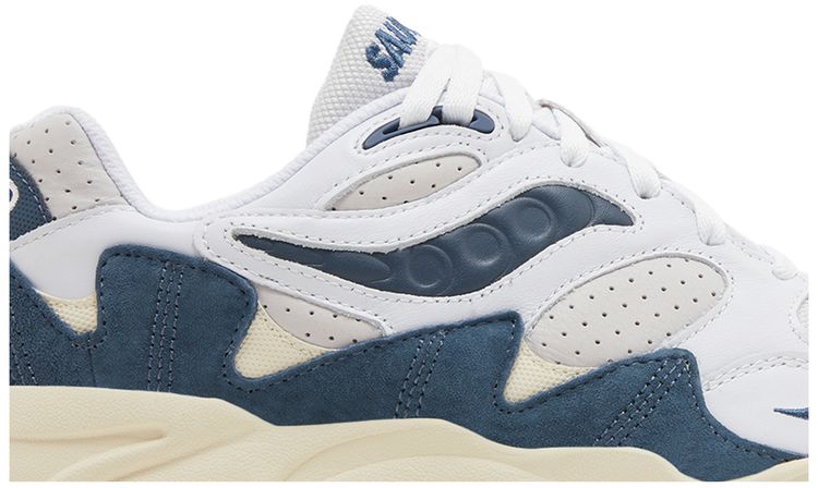 Saucony Grid Shadow 2 Ivy Prep   White Navy