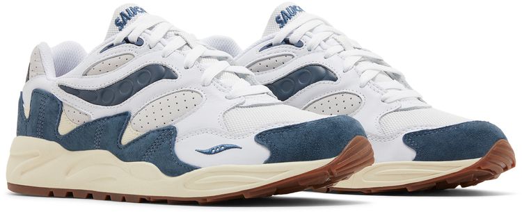 Saucony Grid Shadow 2 Ivy Prep   White Navy