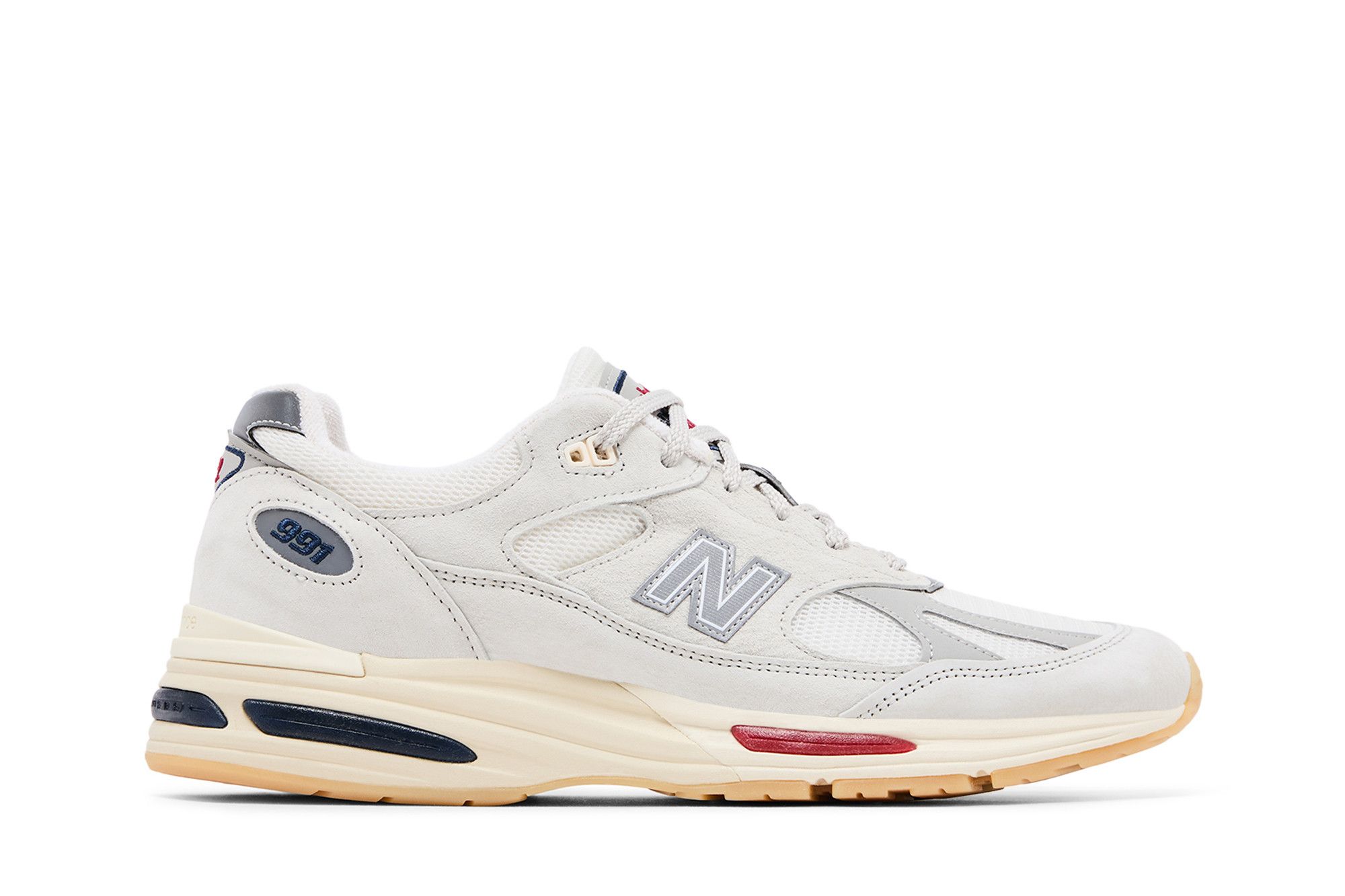 ◆正規品◆NEW BALANCE U991VS2 OFF WHITE◆関税込◆男女共用◆ New Balance Unisex 991v2 Off White Made in UK U991VS2