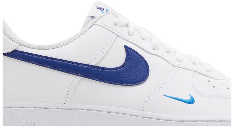Nike Air Force 1 07 White Deep Royal Blue