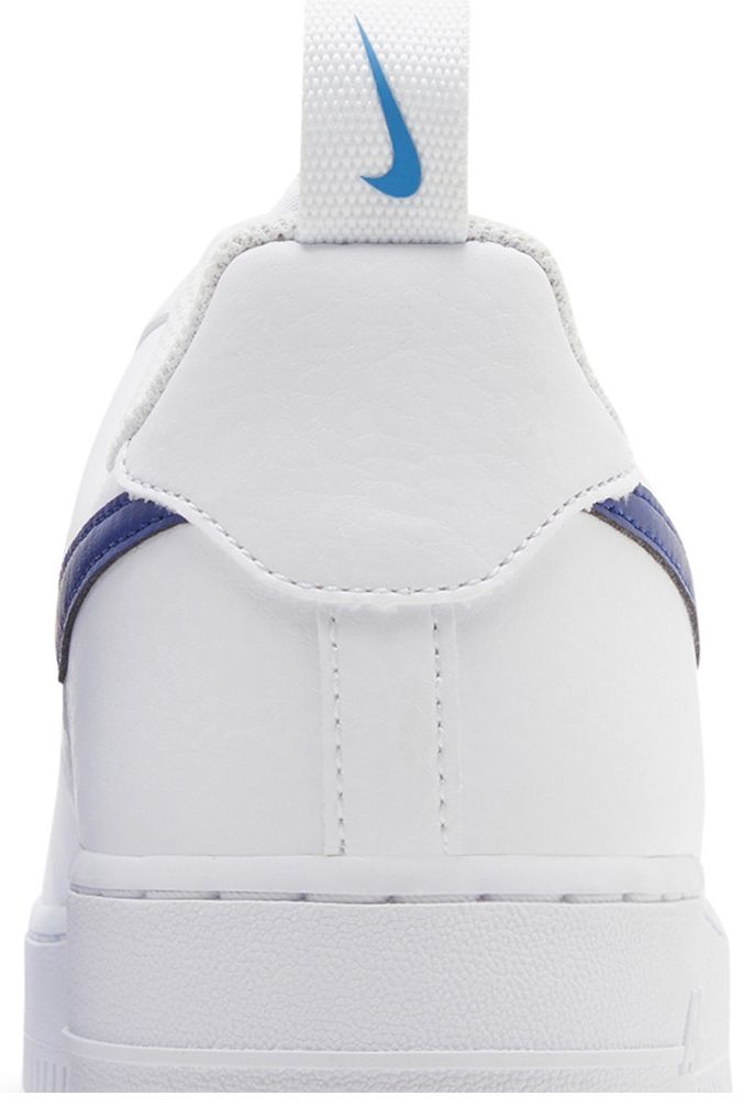 Nike Air Force 1 07 White Deep Royal Blue