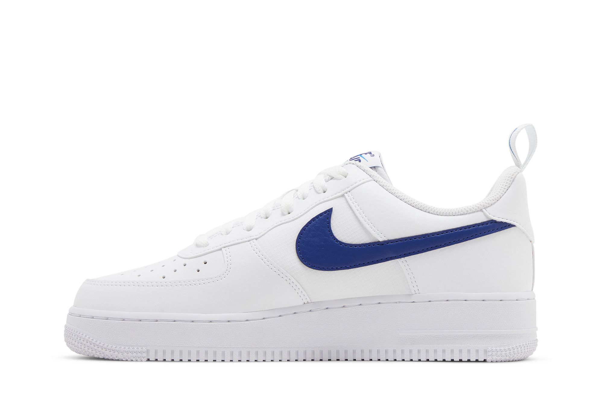 Air force 1 white blue tick top