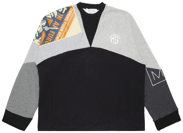 Marine Serre Upcycled Graphic Sweatshirt Magnet