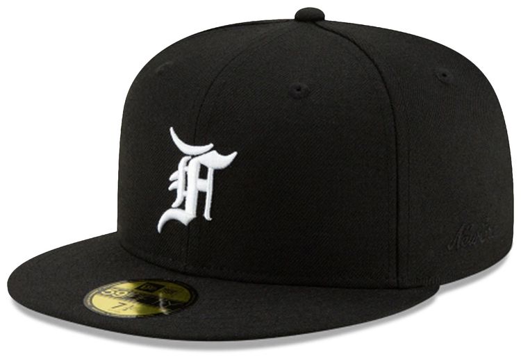 Fear of God Essentials x  New Era Fitted Cap Black