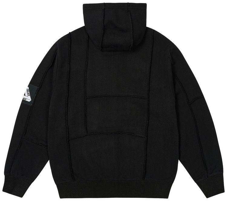 Palace Patch Me Up Zip Hood Black