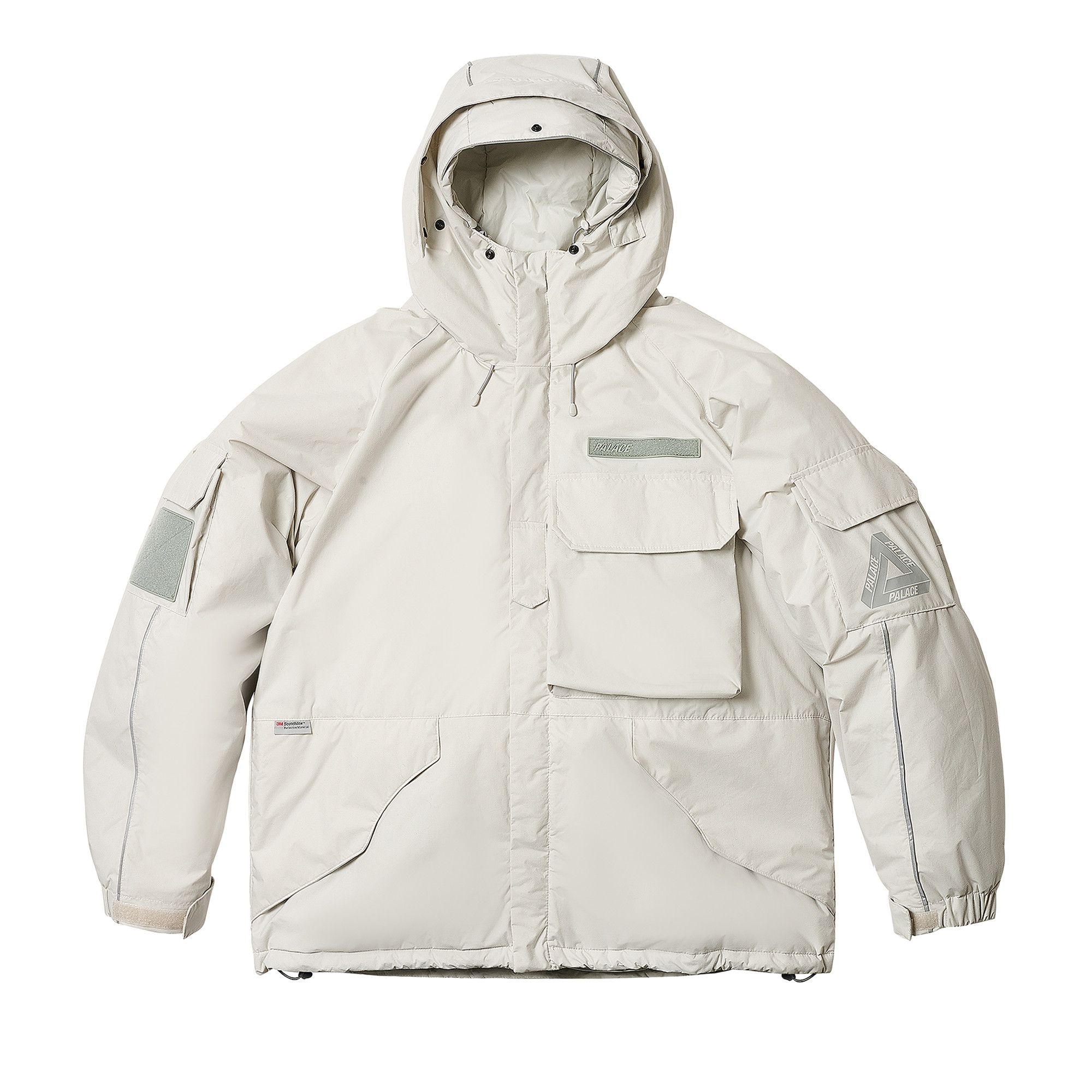 Buy Palace Pcwcs Hooded Jacket 'Ice Grey' - P27JK062 | GOAT