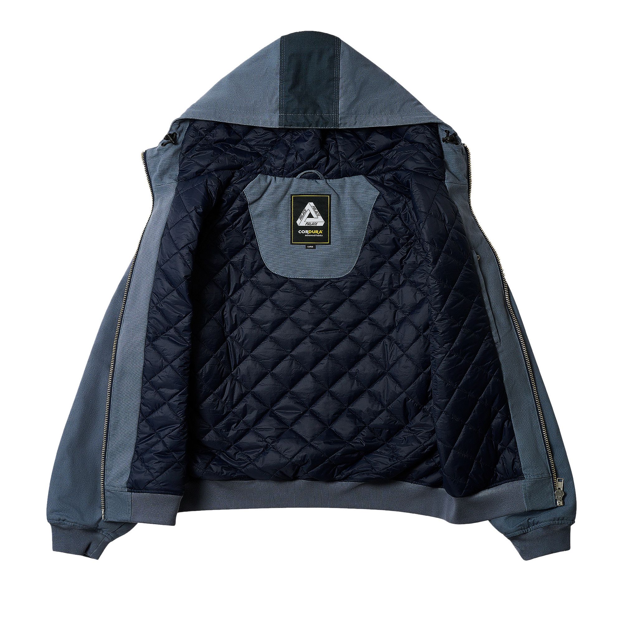 Buy Palace Cordura Duck Canvas Jacket 'Blue' - P27JK079 | GOAT