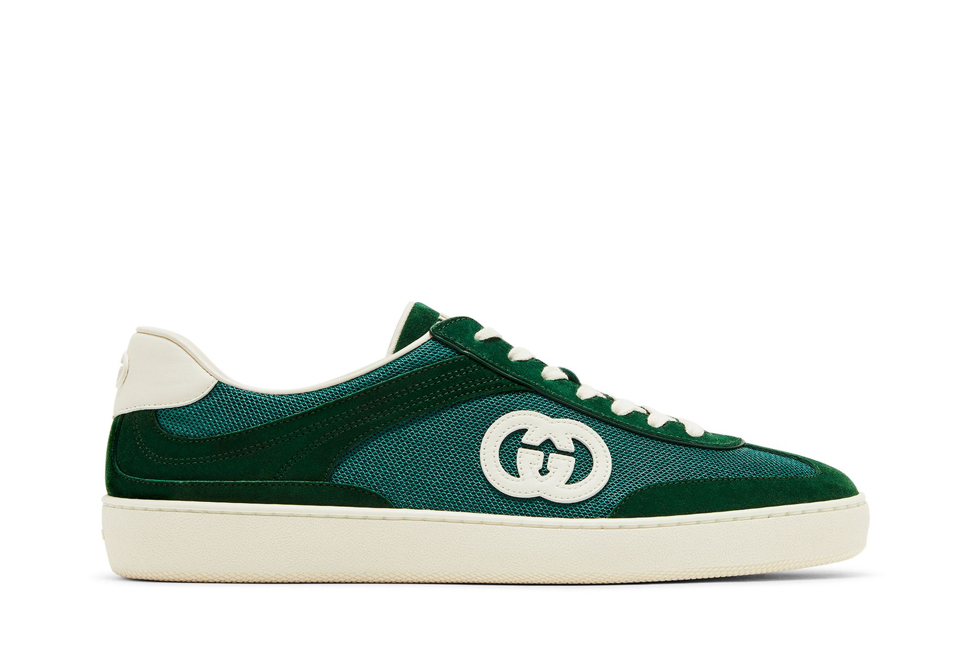 Buy Gucci G74 'Interlocking G - Green Suede' - 791742 AADM0