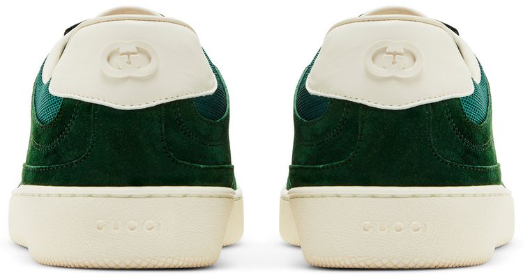 Gucci G74 Interlocking G   Green Suede