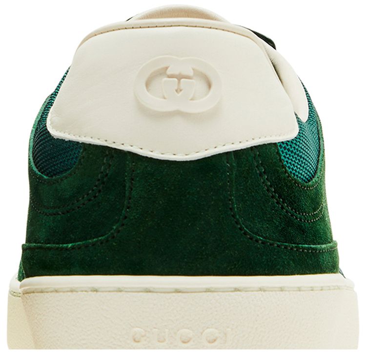 Gucci G74 Interlocking G   Green Suede