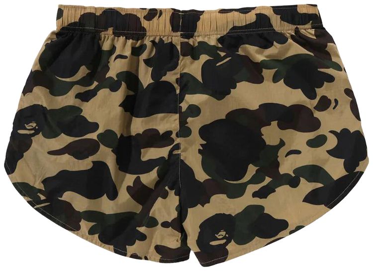 BAPE 1st Camo Shorts Yellow