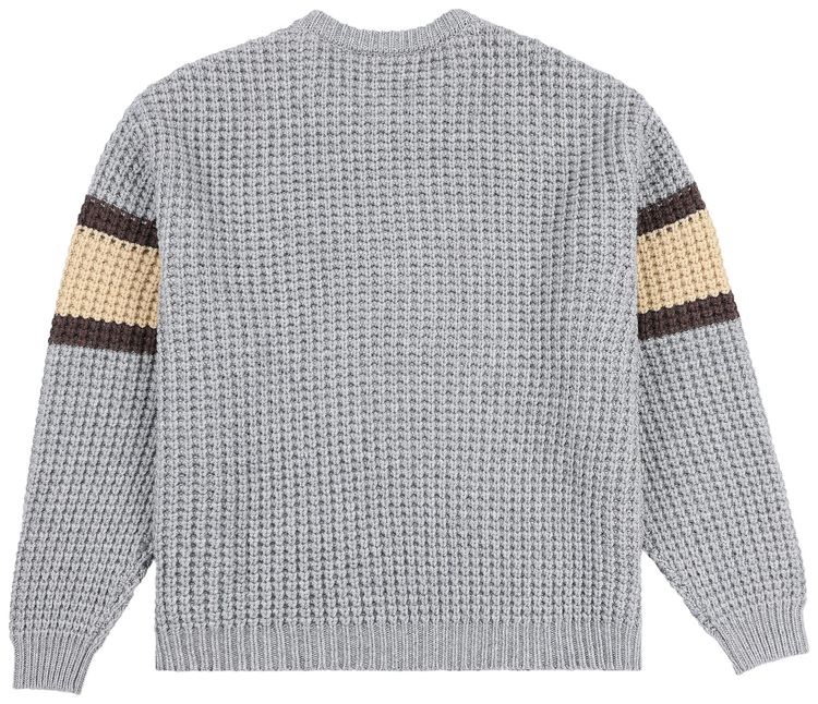 Pleasures Twitch Chunky Knit Sweater Grey
