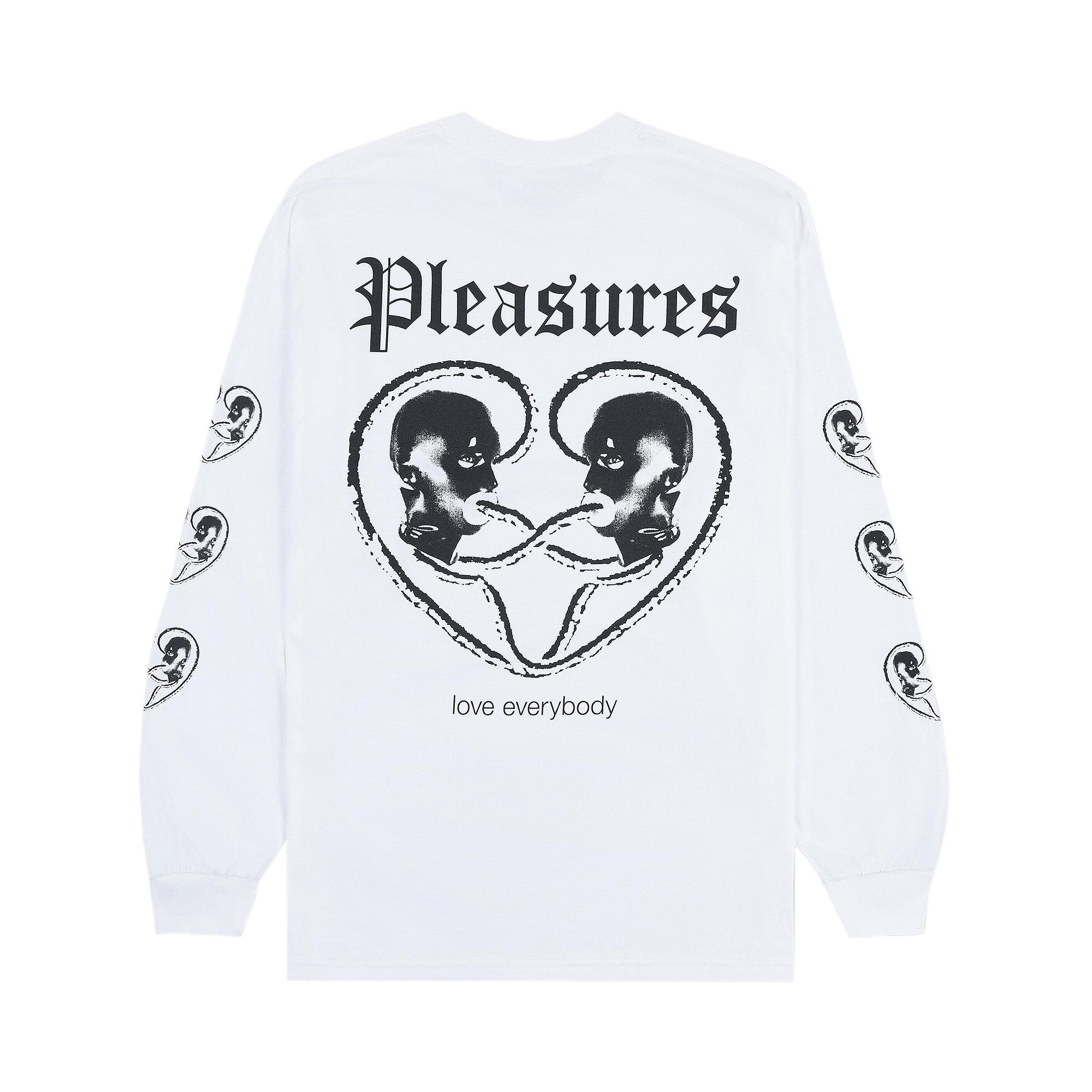 Buy Pleasures Connected Long-Sleeve 'White' - P24W047 WHIT | GOAT