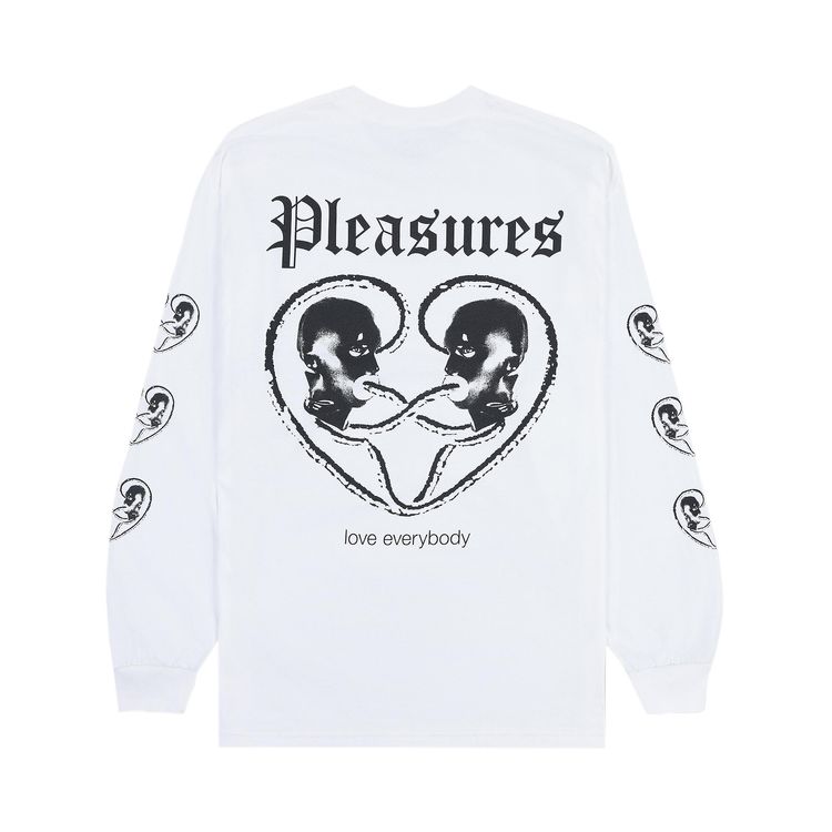 Pleasures Connected Long Sleeve White