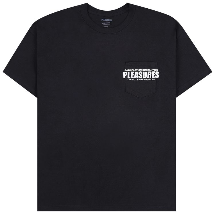 Pleasures Staff Pocket T Shirt Black