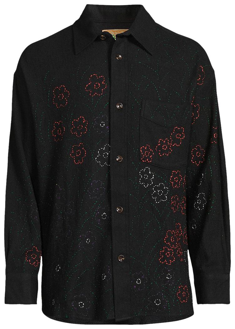 Glass Cypress Gustav Flannel Black