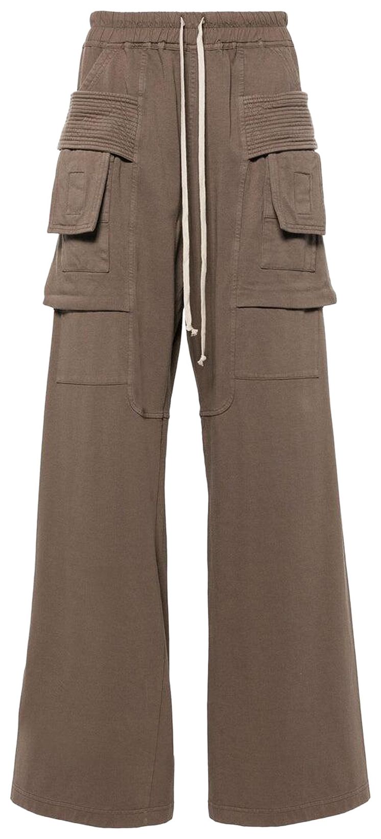 Rick Owens DRKSHDW Creatch Cargo Wide Drawstring Pants Dust