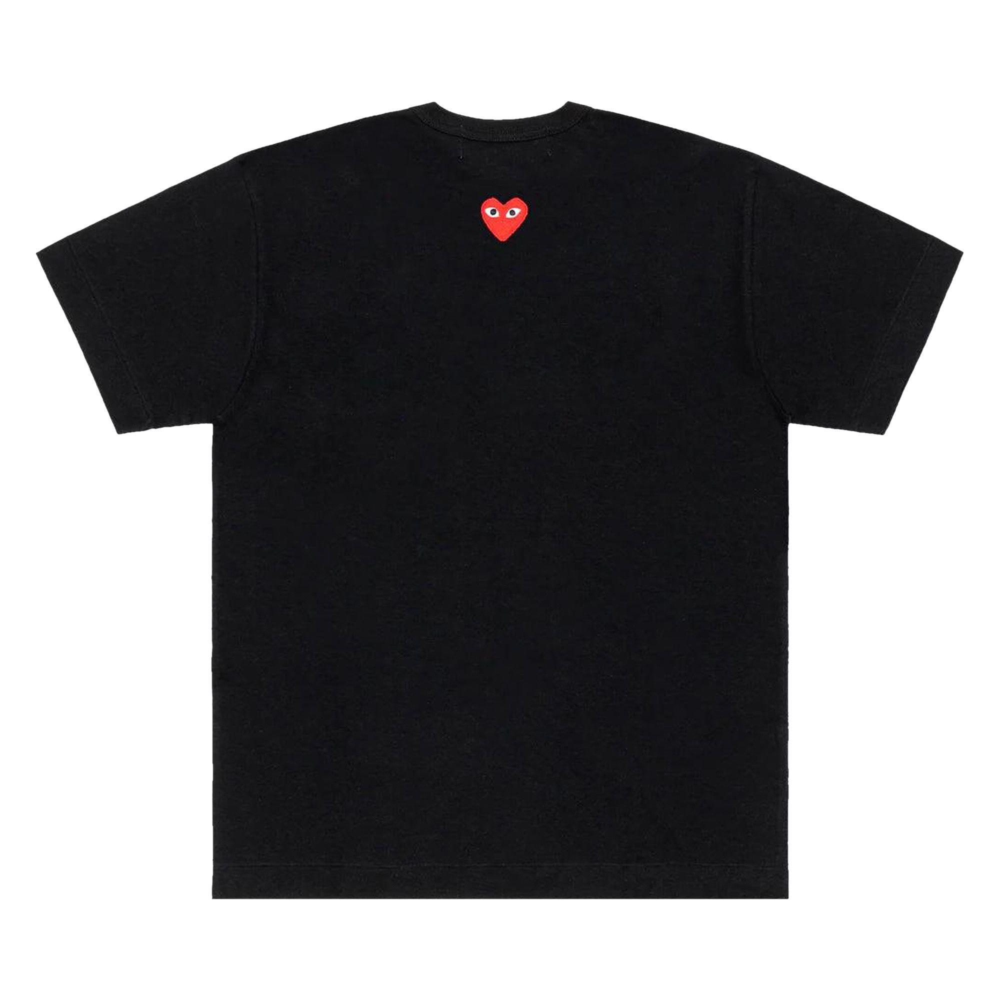 Buy Comme des Garçons PLAY Heart Back Emblem T-Shirt 'Black