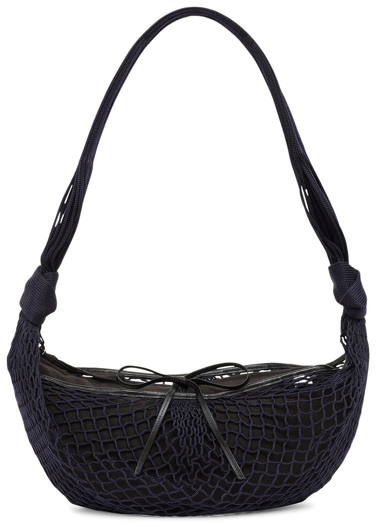 Lemaire Croissant Filt Bag Midnight Violet