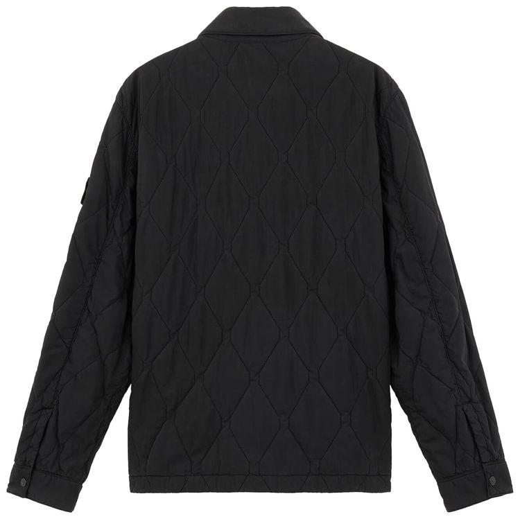 Stone Island Lightweight Quilted Nylon Jacket Black