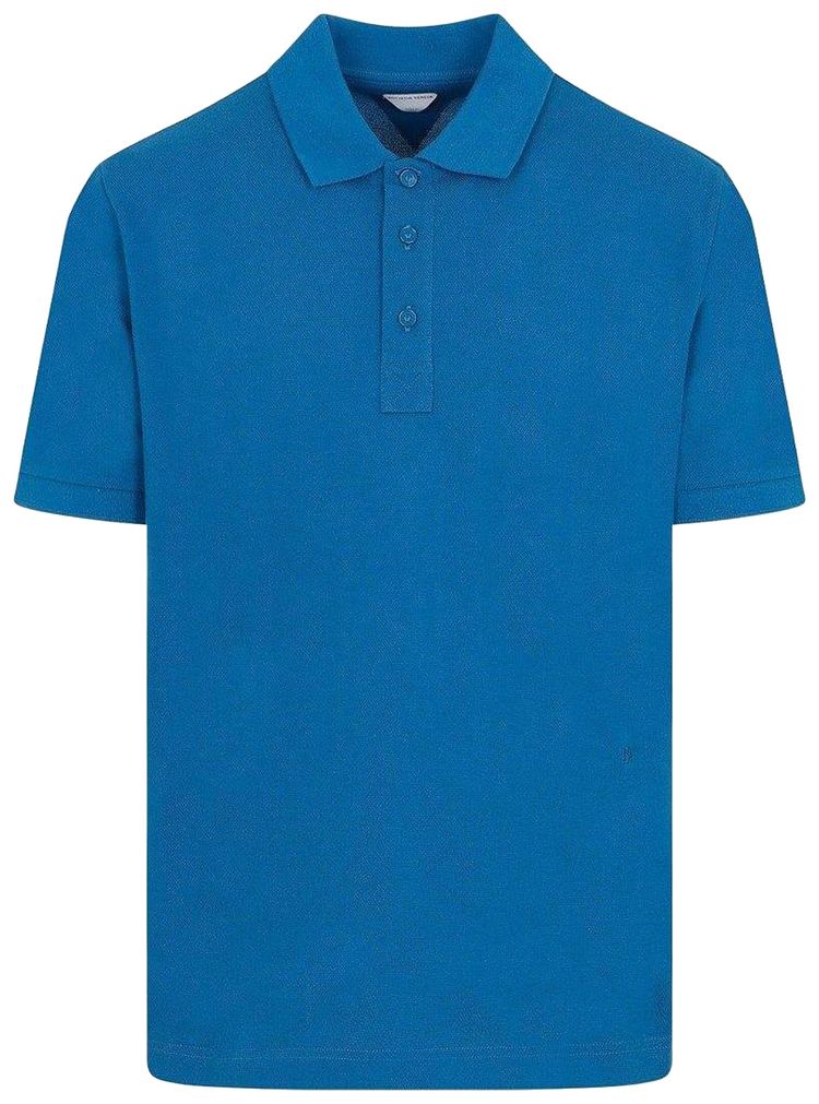 Bottega Veneta Jersey Polo Pacific