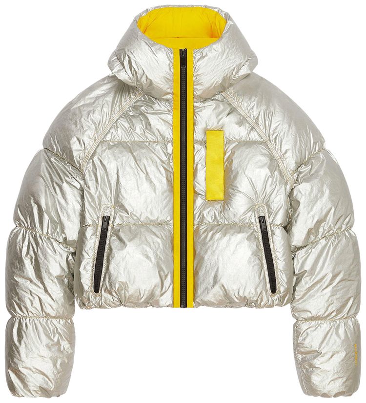 Givenchy Laminated Hooded Puffer Fluo Yellow