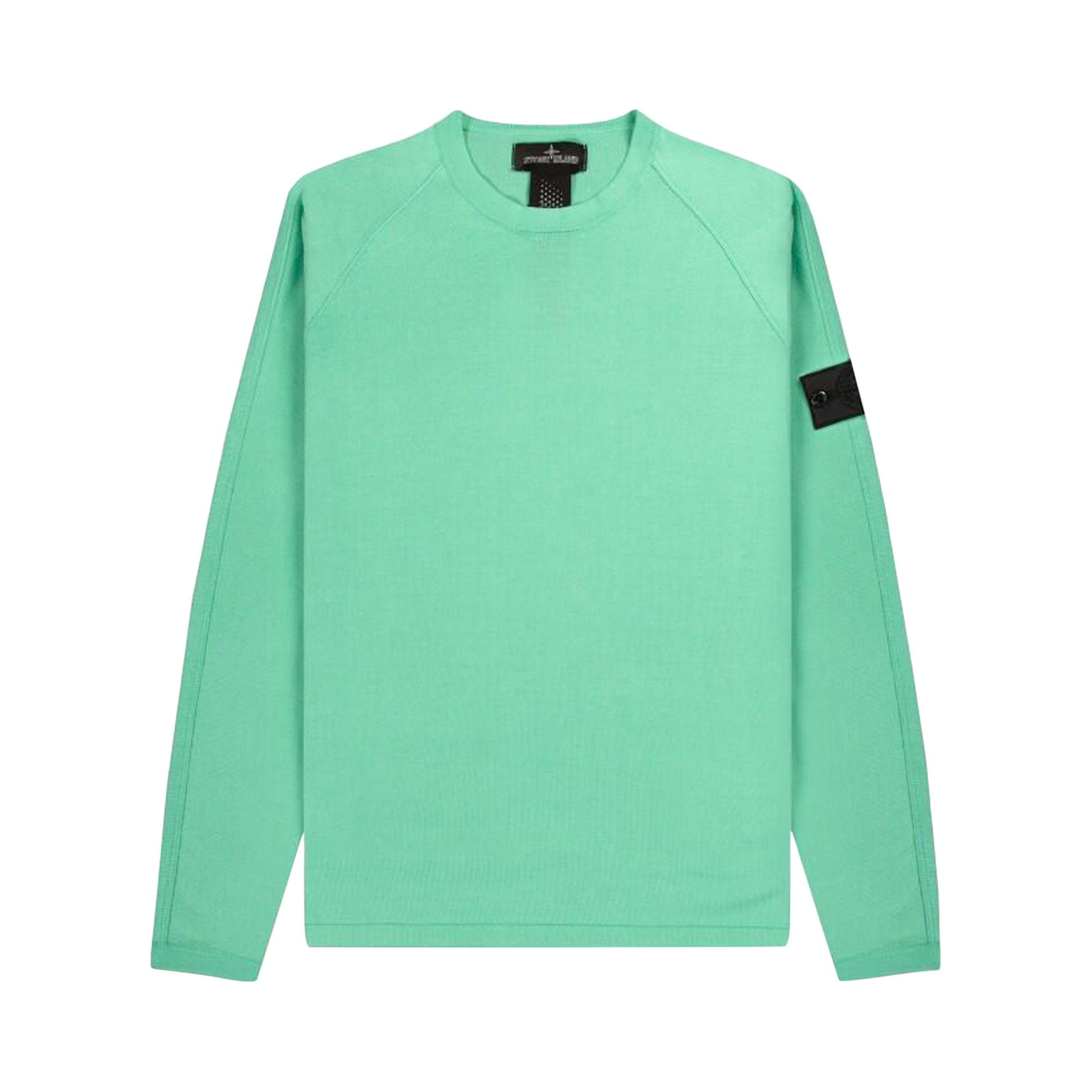 Buy Stone Island Shadow Project Logo Patch Crewneck Sweatshirt