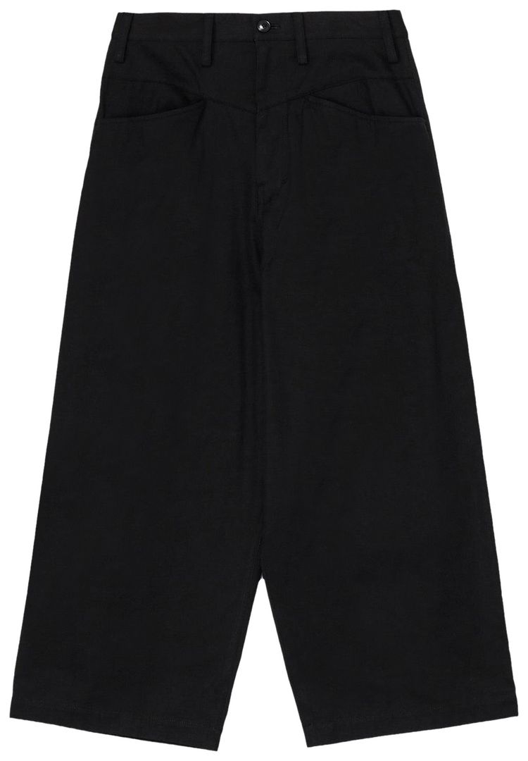 Yohji Yamamoto Regulation Petal Pants Black