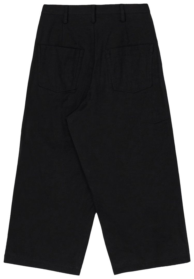 Yohji Yamamoto Regulation Petal Pants Black