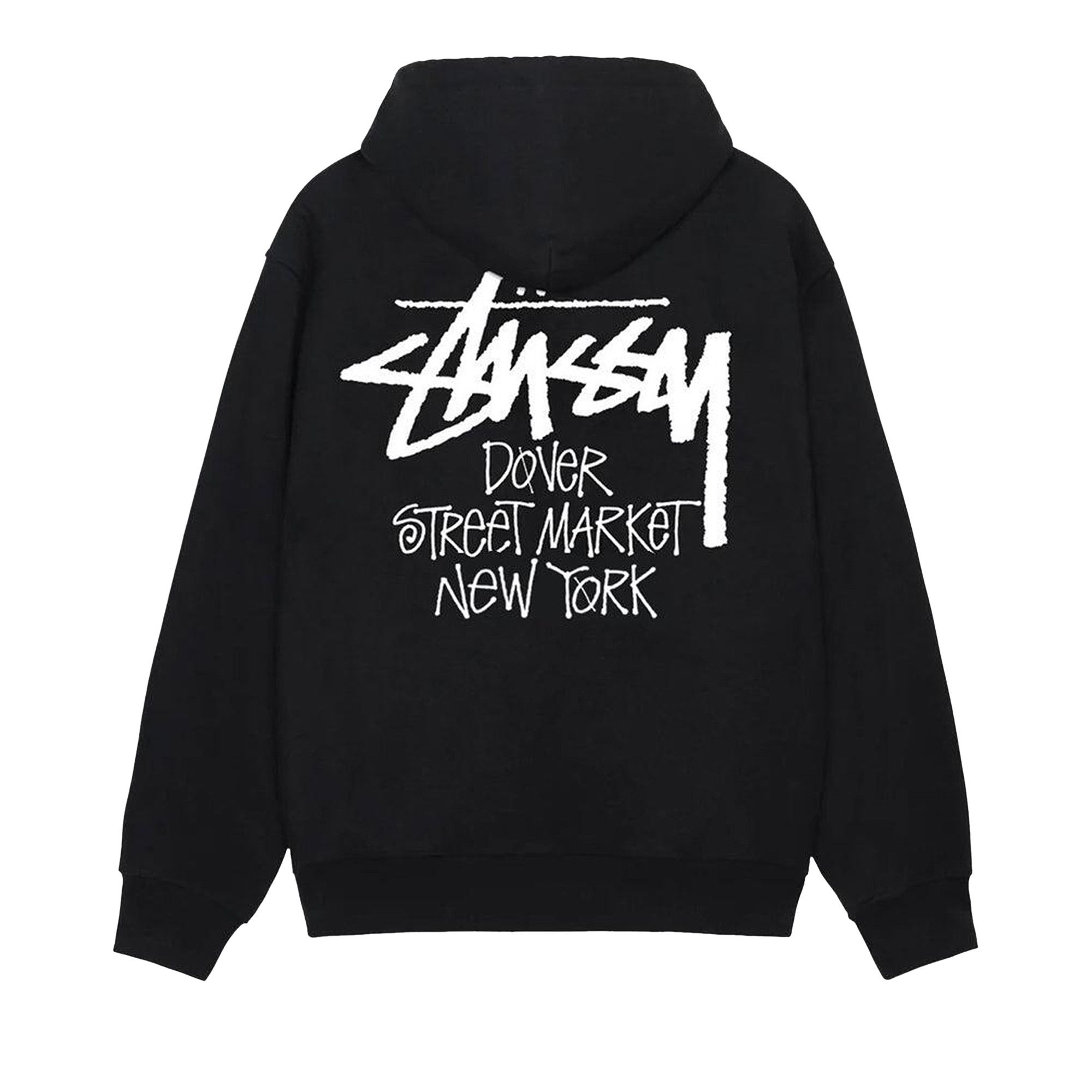 Buy Stussy Stock DSM Singapore Zip Hoodie 'Black' - 3973628