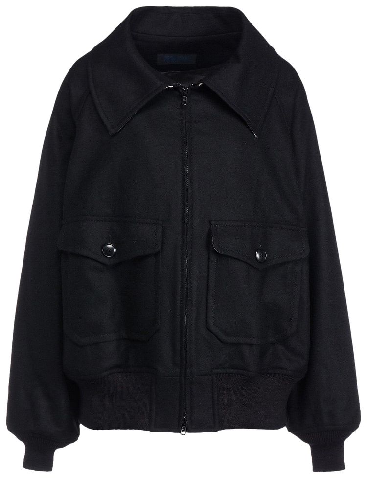 Yohji Yamamoto Regulation Flight Jacket Black