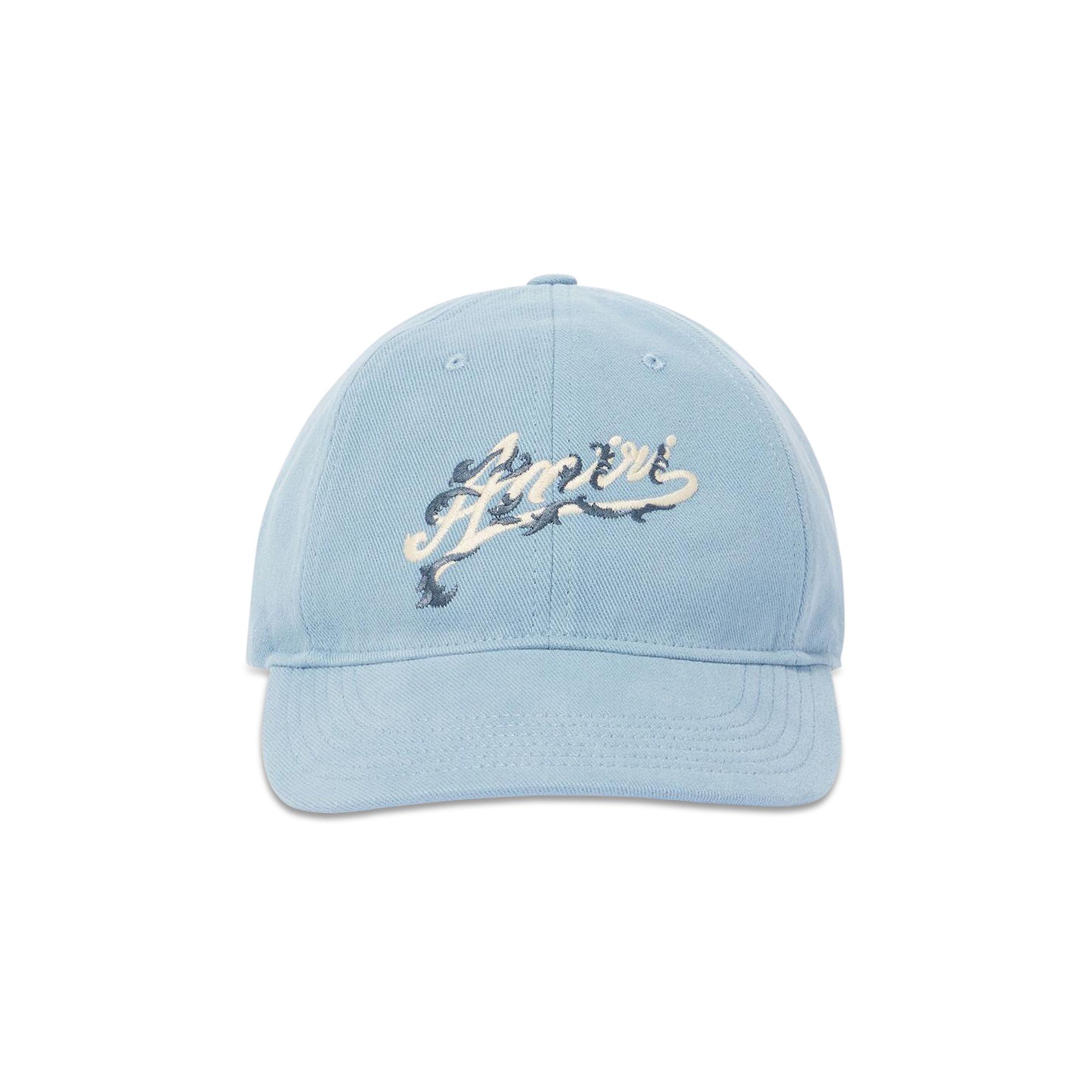 Buy Amiri Baroque Logo Dad Hat 'Blue' - AMHACP1003 420 BLUE | GOAT