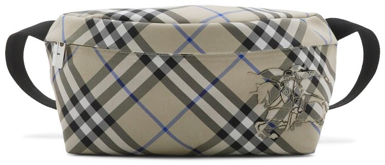 Burberry Check Belt Bag Lichen