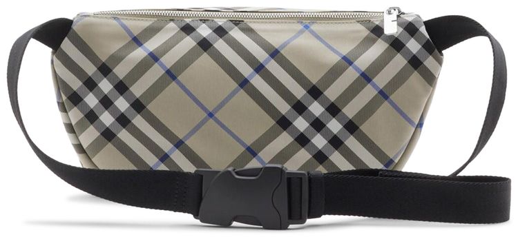 Burberry Check Belt Bag Lichen