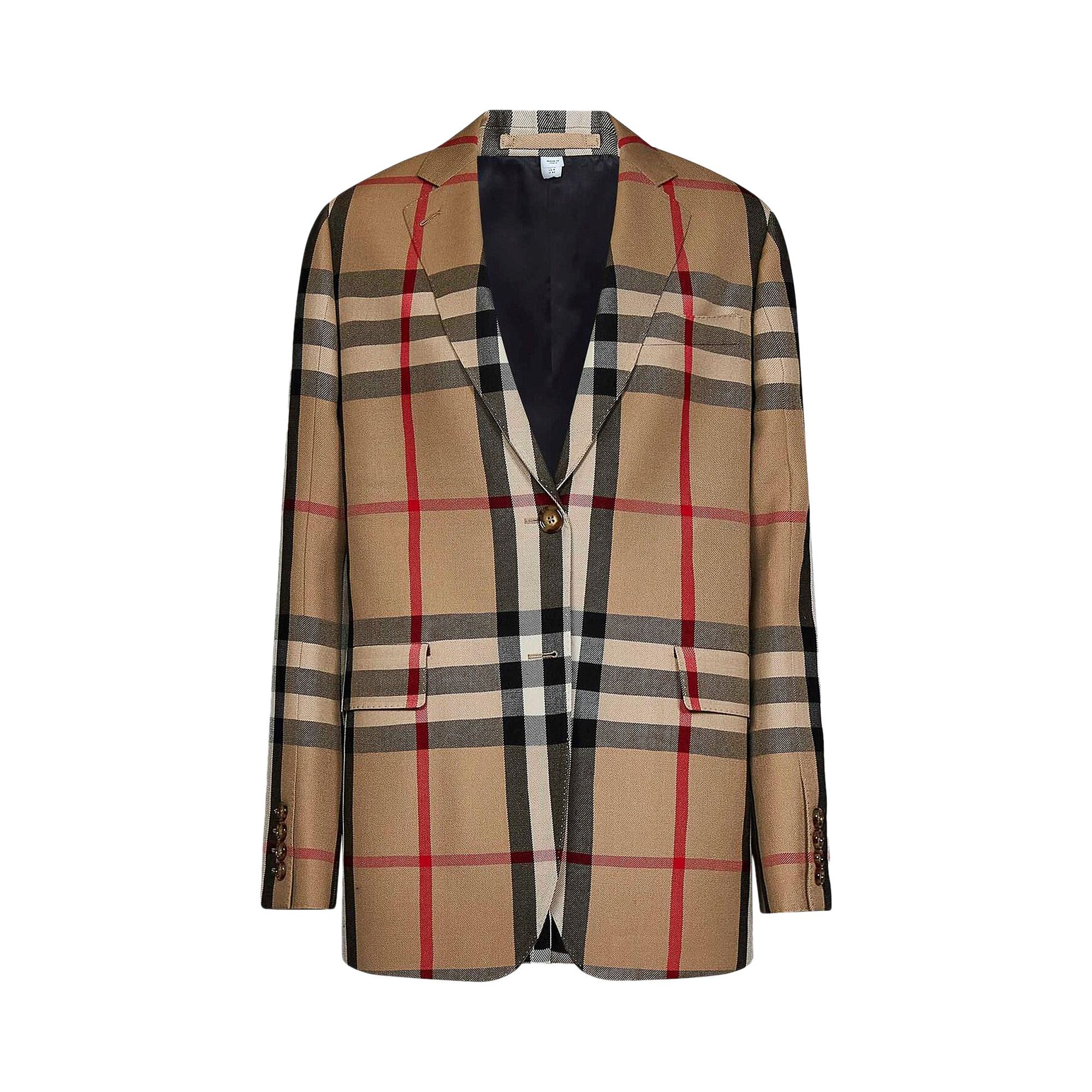 Buy Burberry Check Tailored Jacket 'Archive Beige' - 8063241 | GOAT Buy Burberry Check Tailored Jacket 'Archive Beige' - 8063241 | GOAT