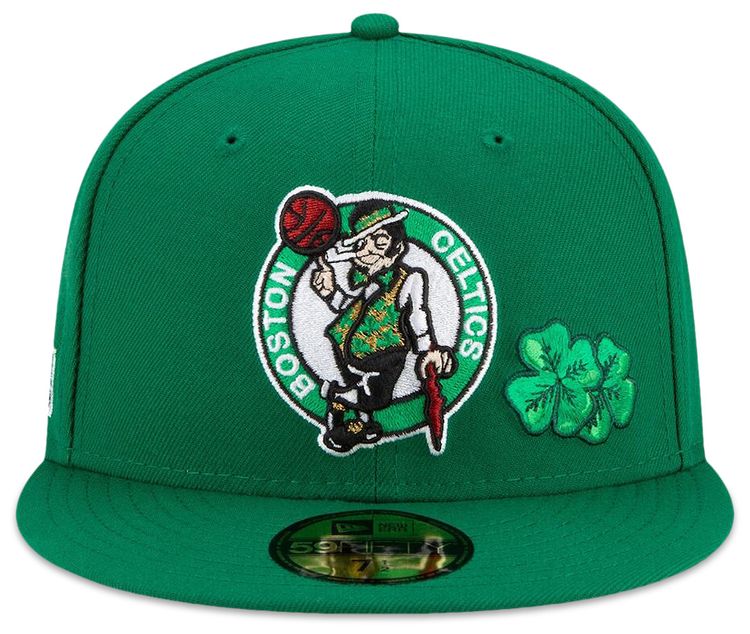 New Era Boston Celtics City Transit 59FIFTY Fitted Hat Green