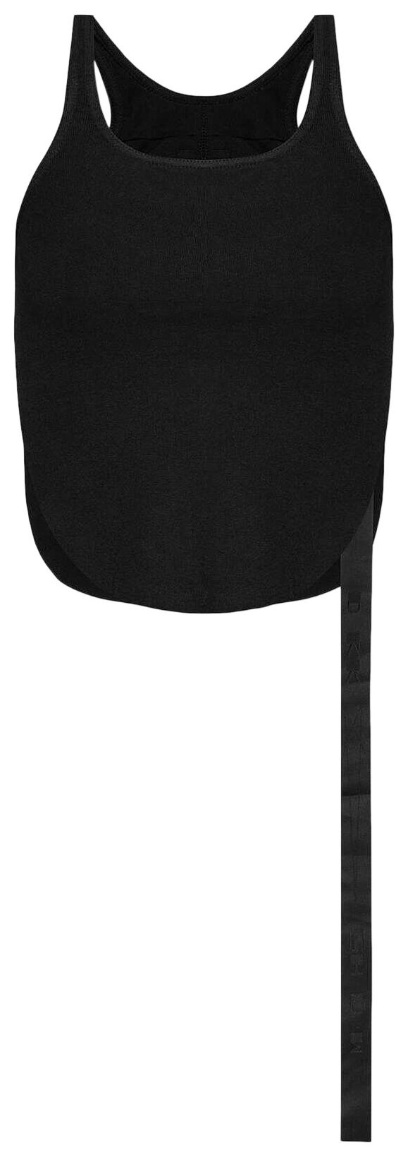 Rick Owens DRKSHDW Basic Tank Cropped Top Black