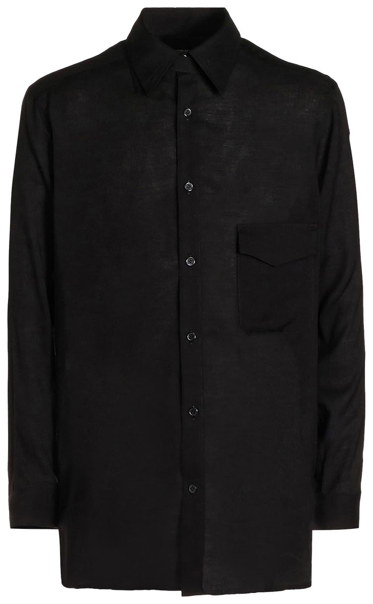 Yohji Yamamoto Pour Homme U 5 Way Collar Tab Blazer Black
